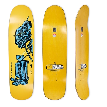 Polar Skate Co Board Drivers License Oskar Rozenberg Pro Yellow